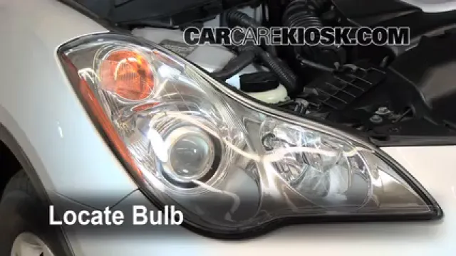 2008 Infiniti EX35 Journey 3.5L V6 Luces Luz de marcha diurna (reemplazar foco)